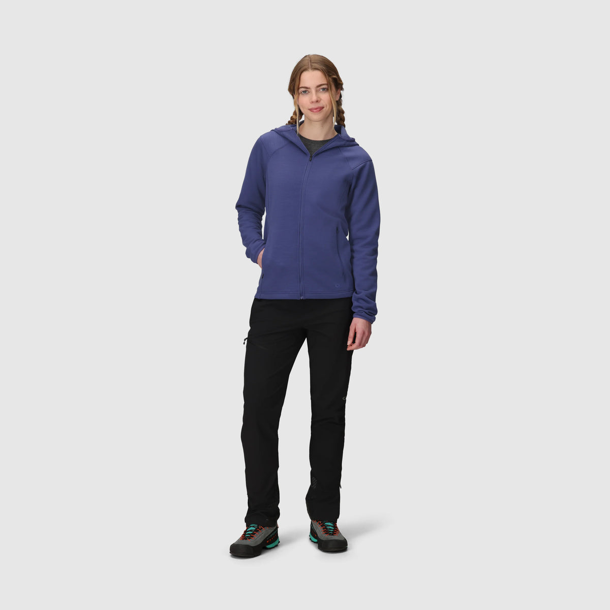 Women's Crescent Fleece Full Zip Hoodie