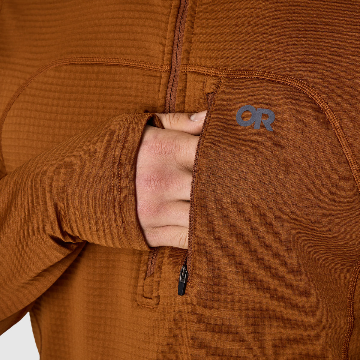 Men's Vigor Grid Fleece Half Zip