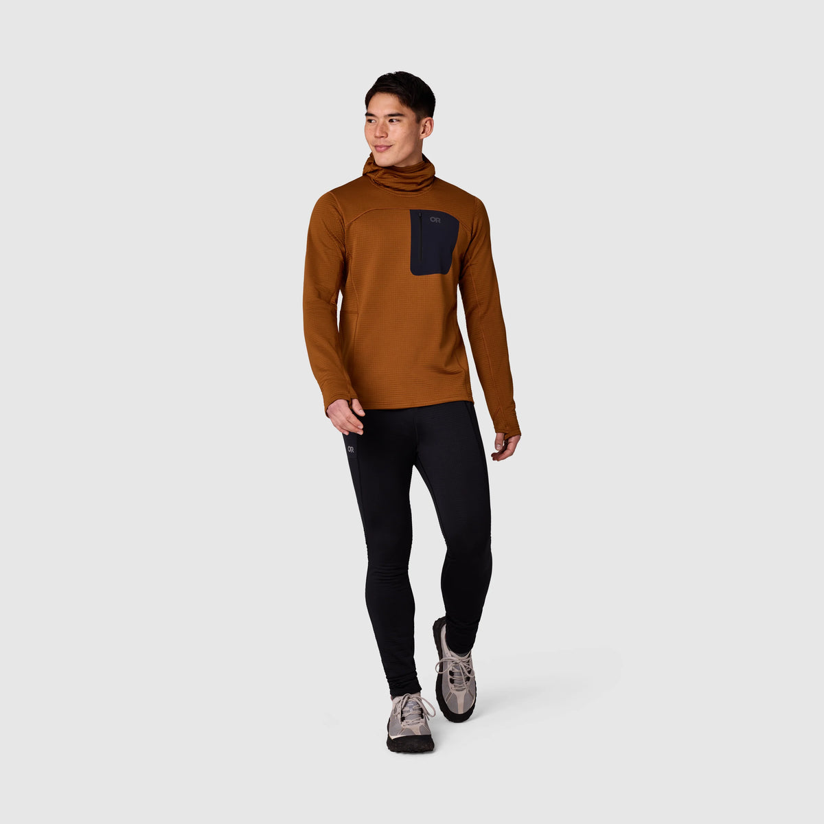 Men's Vigor Grid Fleece Pullover Hoodie