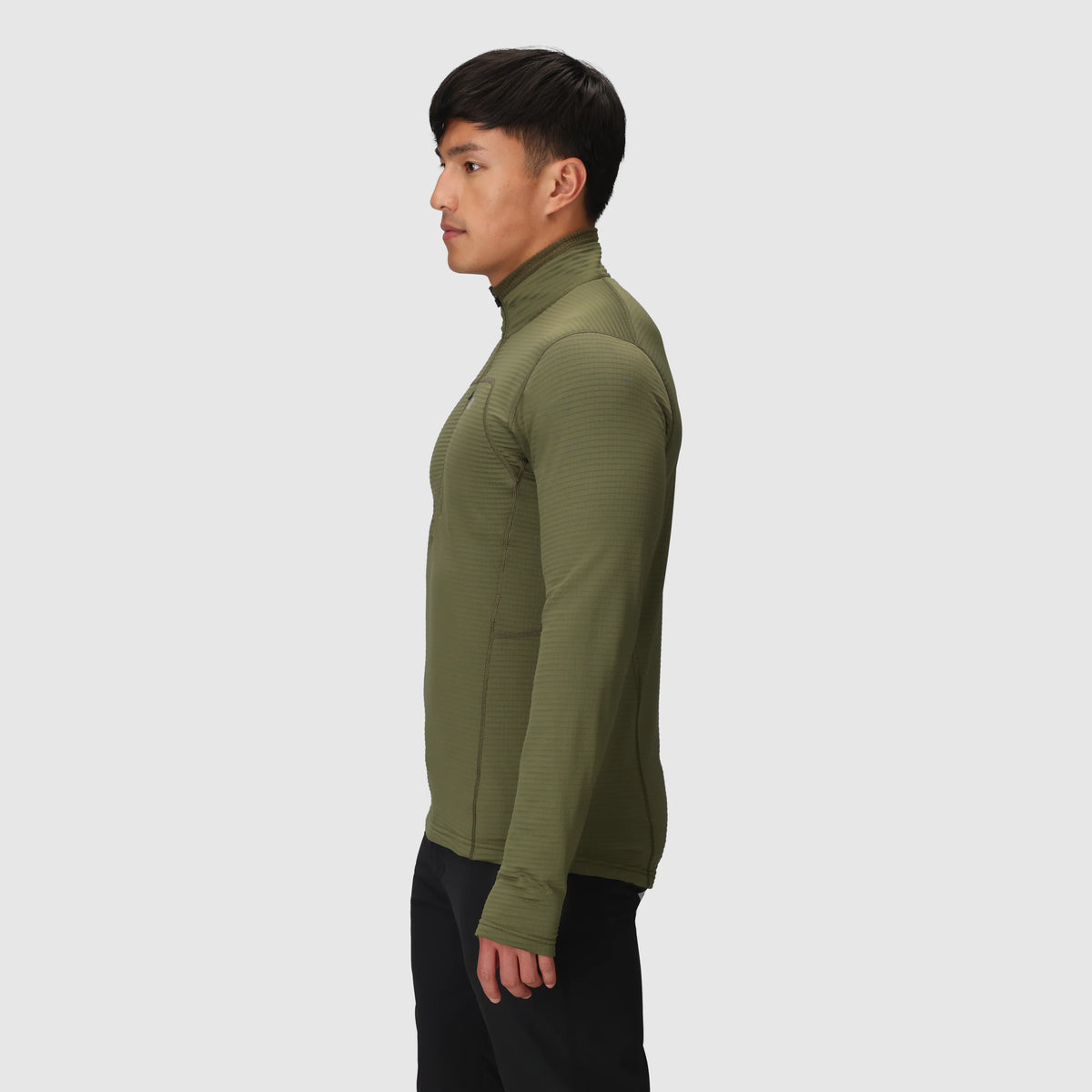 Men's Vigor Grid Fleece Half Zip
