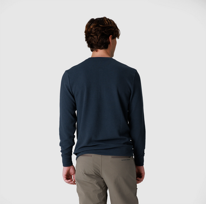 Men's Eclipse Waffle Long Sleeve Henley