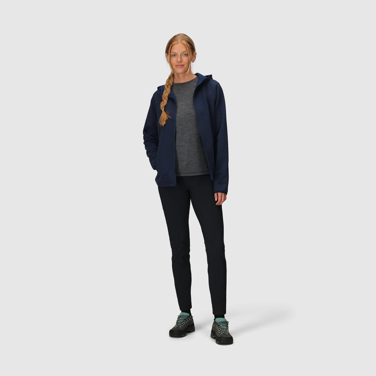 Women's Crescent Fleece Full Zip Hoodie