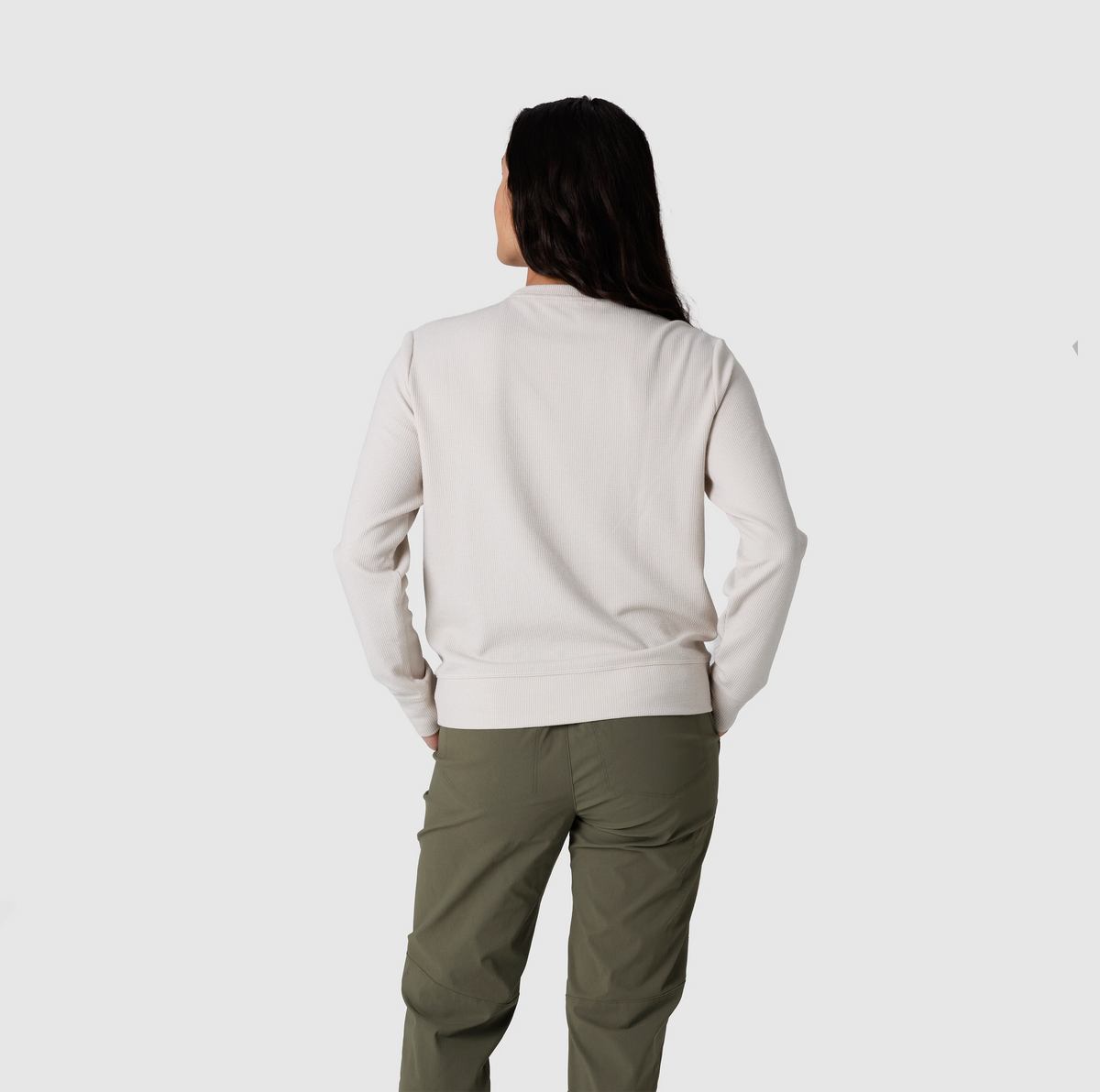 Women's Eclipse Waffle Long Sleeve Tee