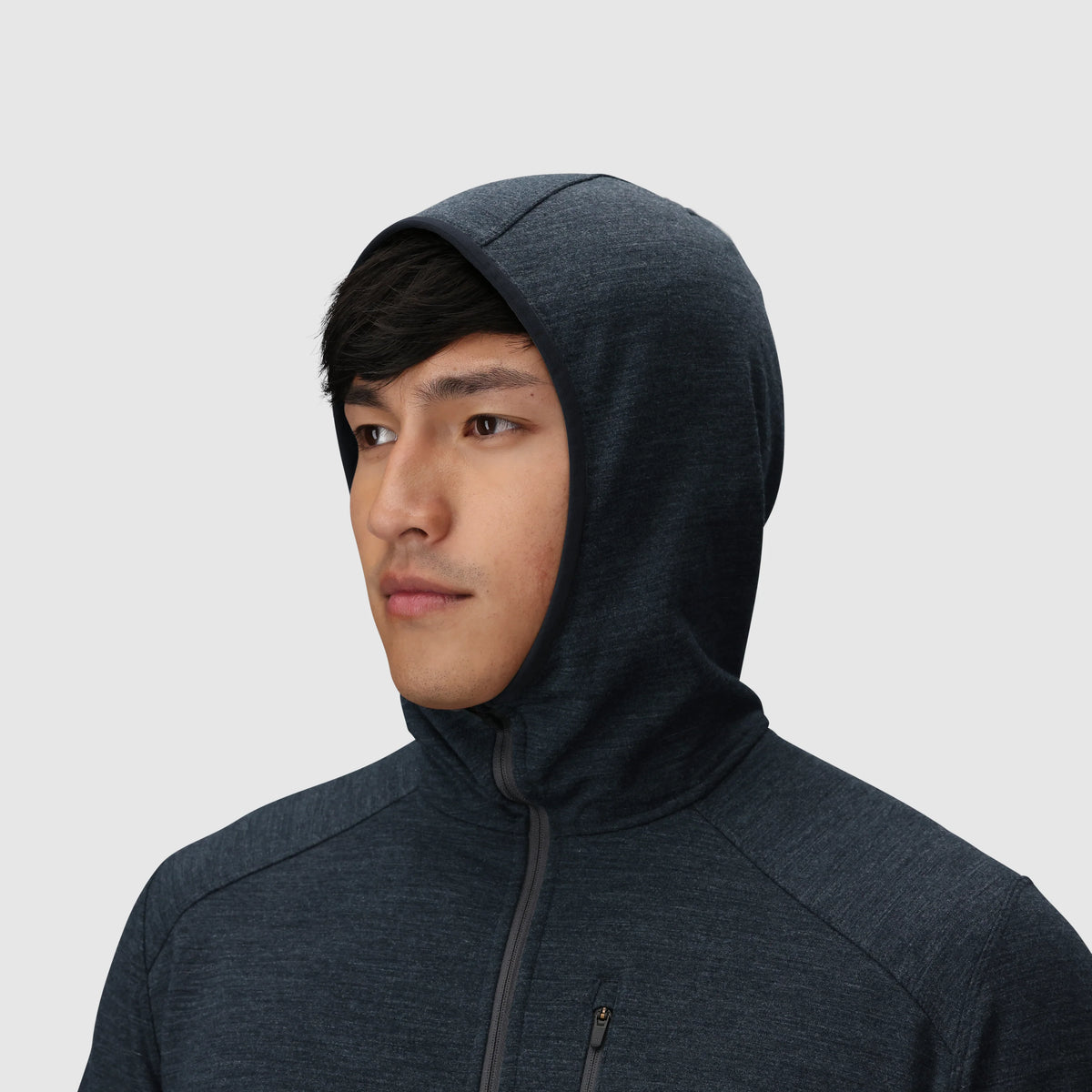 Men's Crescent Fleece Full Zip Hoodie