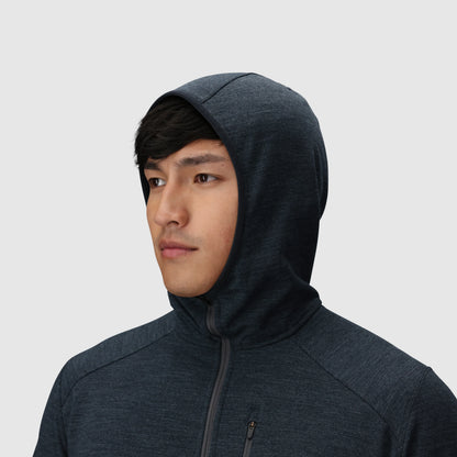 Men's Crescent Fleece Full Zip Hoodie
