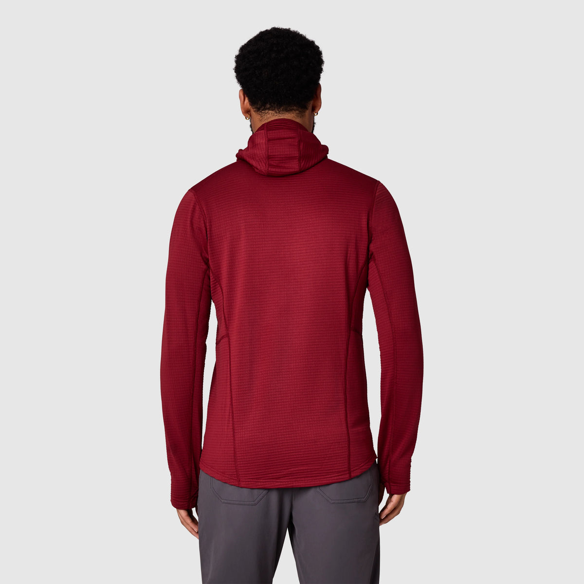 Men's Vigor Grid Fleece Pullover Hoodie