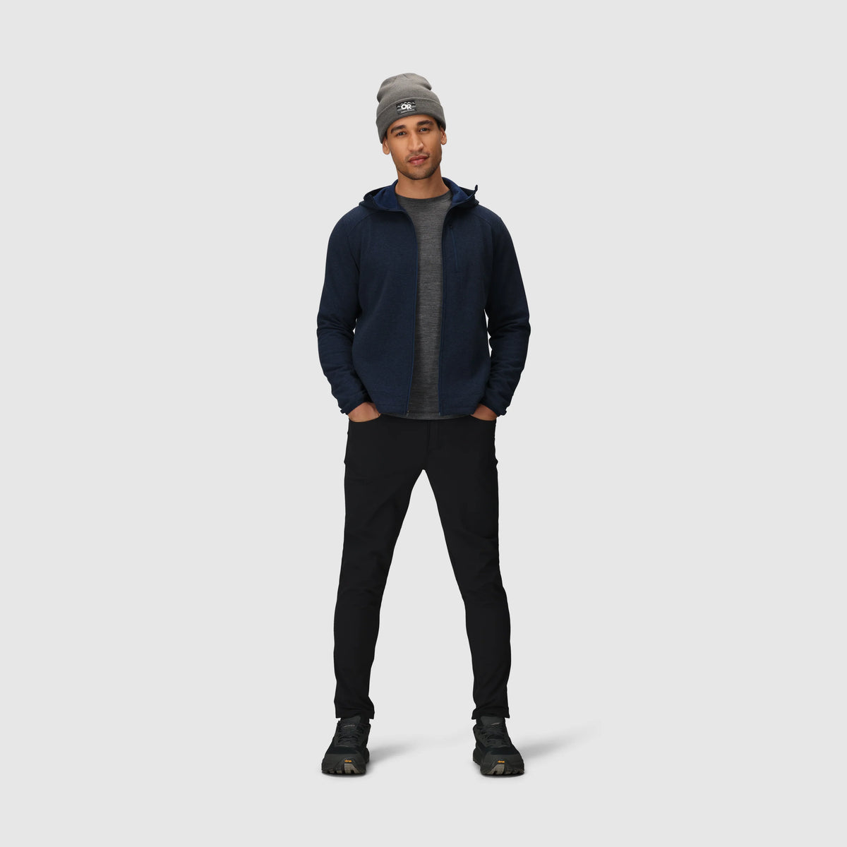 Men's Crescent Fleece Full Zip Hoodie
