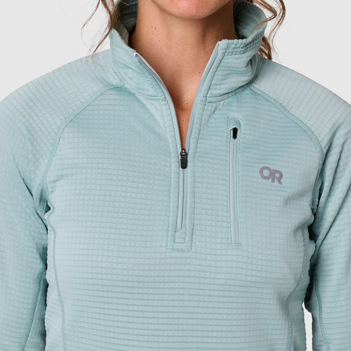 Women's Vigor Grid Fleece Quarter Zip