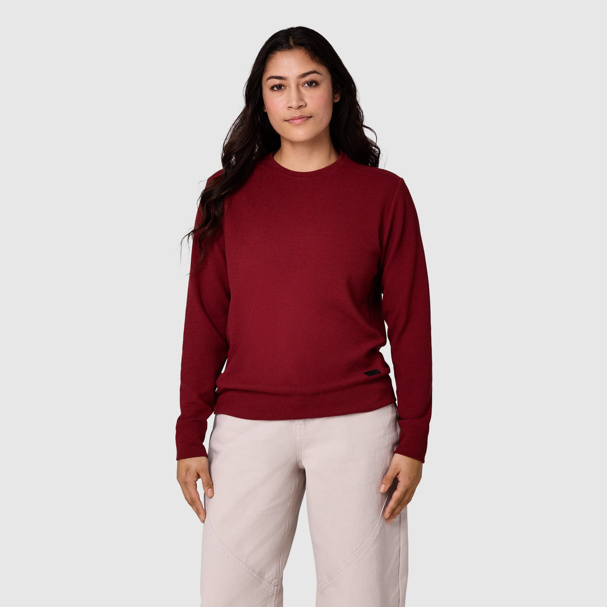 Women's Eclipse Waffle Long Sleeve Tee